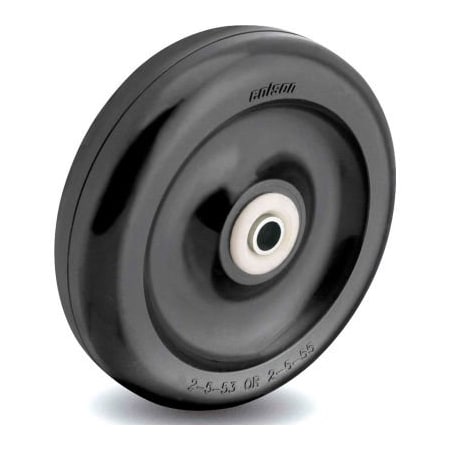 Colson Colson 2 Series Wheel 2.00003.55 - 3-1/2 x 1-1/4 Polyolefin 3/8 Annular Ball Bearing - Black 2.00003.55